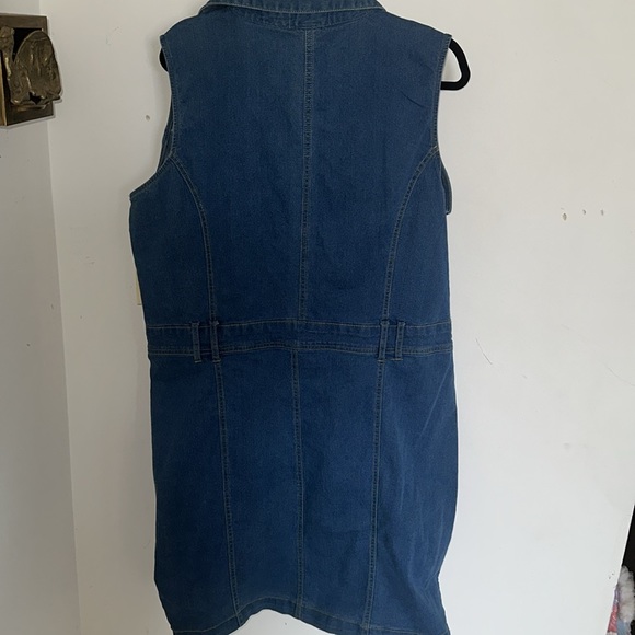Derek Heart Denim Dress - Picture 5 of 5